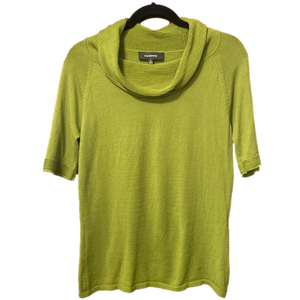 Jones Wear Cowl Neck Sweater Elbow Length Sleevess